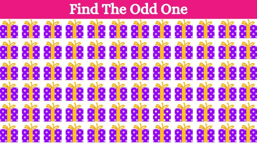 Can you Circle the Odd One Out in this Image? Observation Brain Test