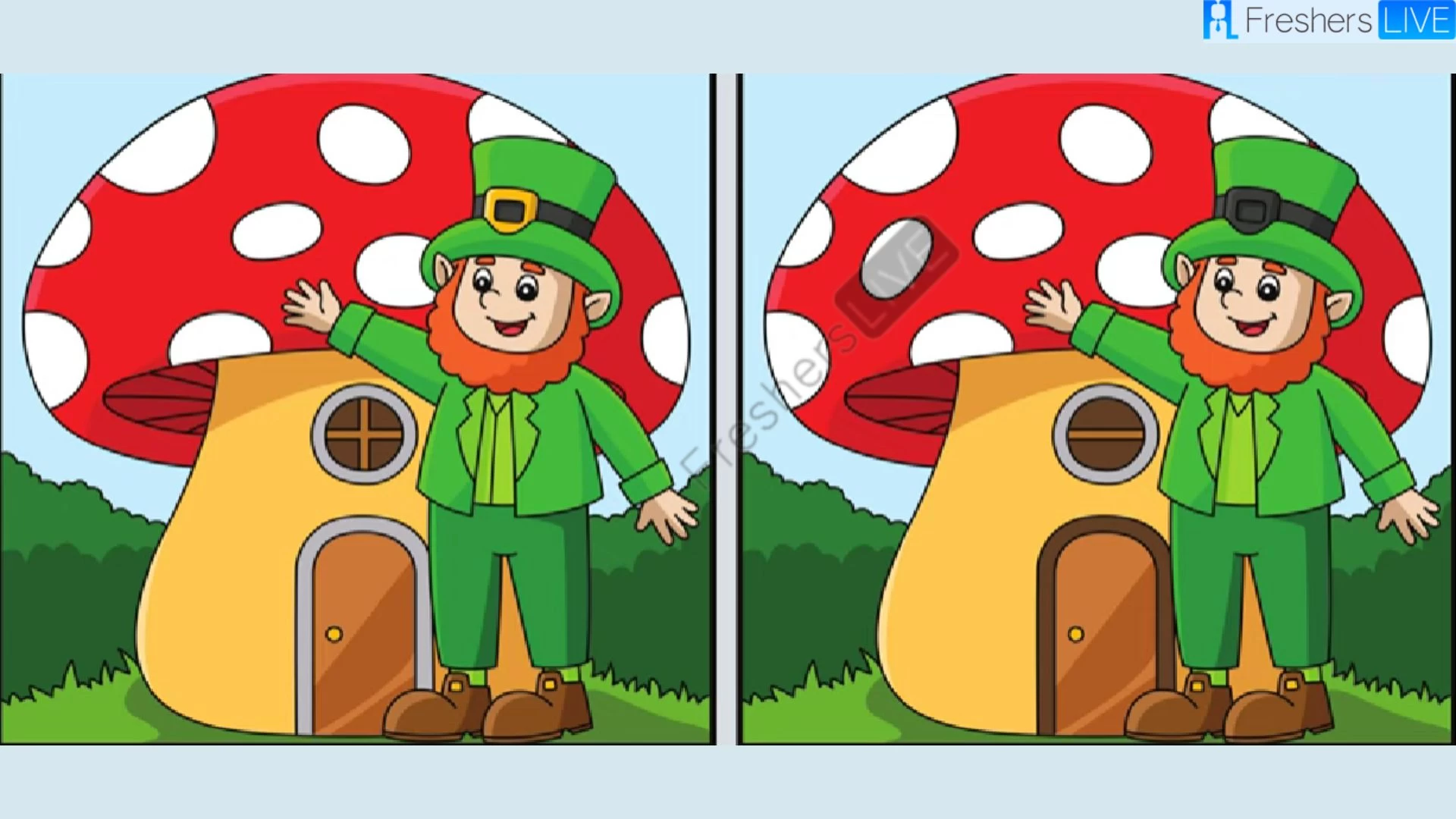 Only Someone with a Sharp Eye Can Spot 6 Differences in 20 Seconds