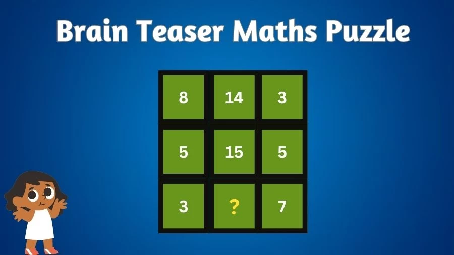 Brain Teaser Maths Puzzle: Find the Missing Number Within 15 Secs
