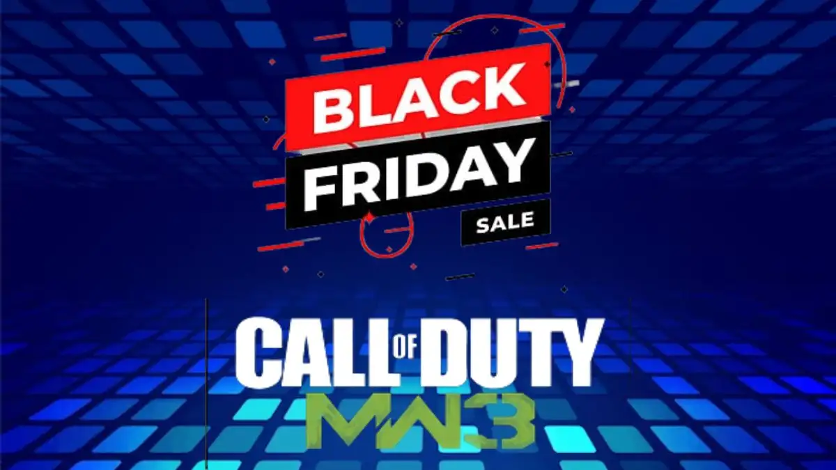 Call of Duty Modern Warfare 3 Black Friday Deal