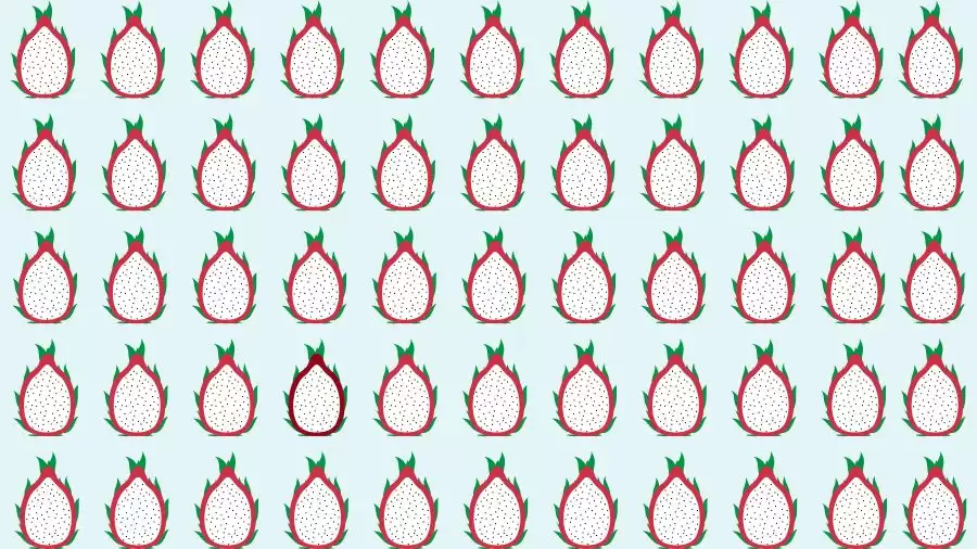 Observation Skills Test: Can you find the Odd Dragon Fruit in 10 Seconds?
