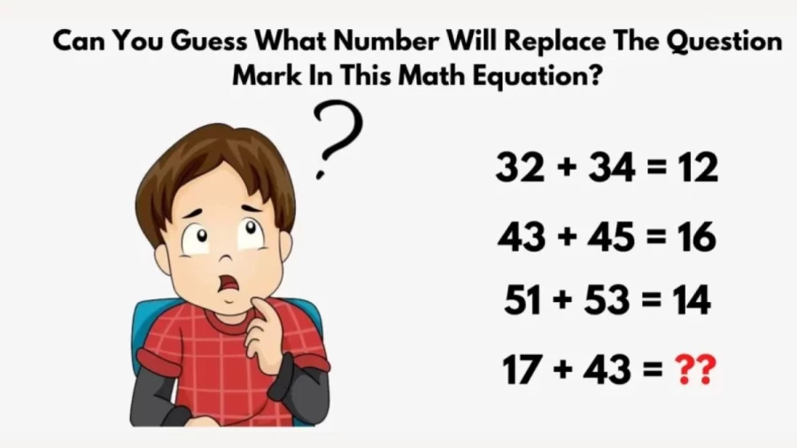 Brain Teaser: Only a Genius Can Solve this Maths Puzzle! Can you?