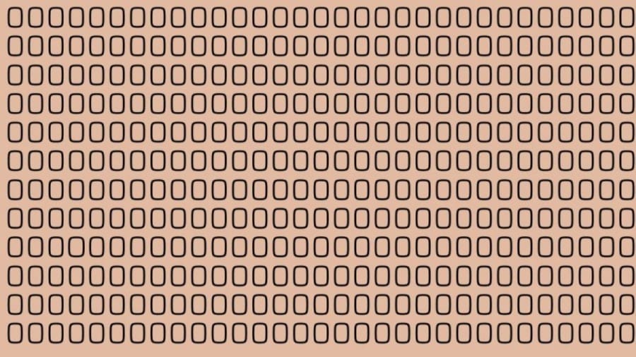 Brain Teaser: Can you find O Among these 0s in 10 Seconds?