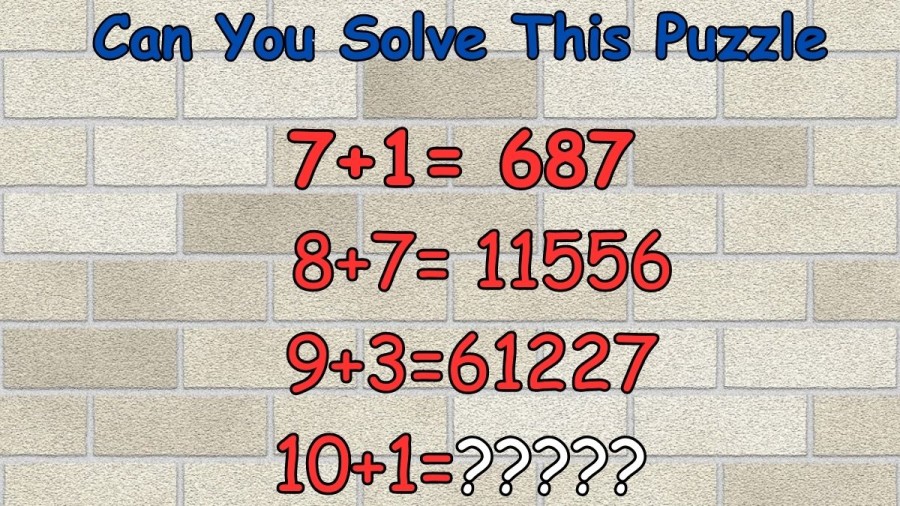 Brain Teaser: Only a Genius Can You Solve This Puzzle within 10 Secs