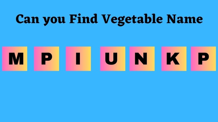 Brain Teaser Scrambled Word: Can you Find the 7 Letter Vegetable in 12 Seconds?
