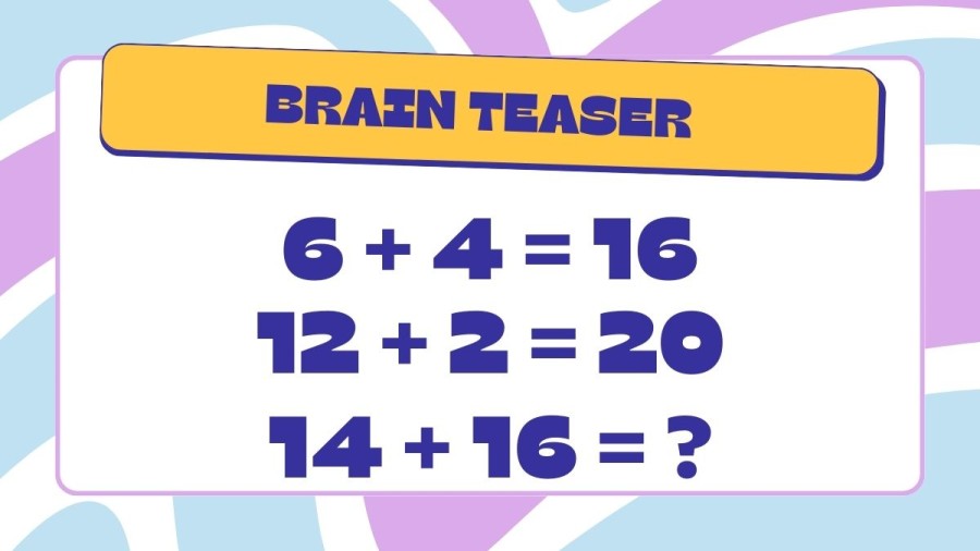 Brain Teaser: Test Your IQ with this Challenging Math Puzzle
