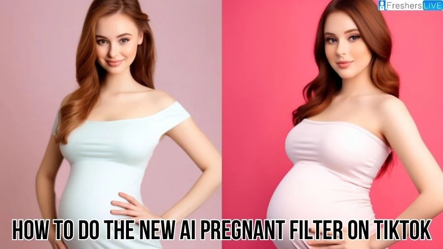 How to do the New Ai Pregnant Filter on Tiktok Which is Real Scarily Realistic?