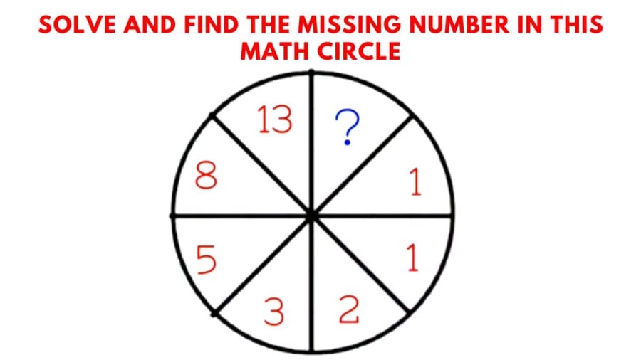 Brain Teaser: Solve and find the missing number in this math circle
